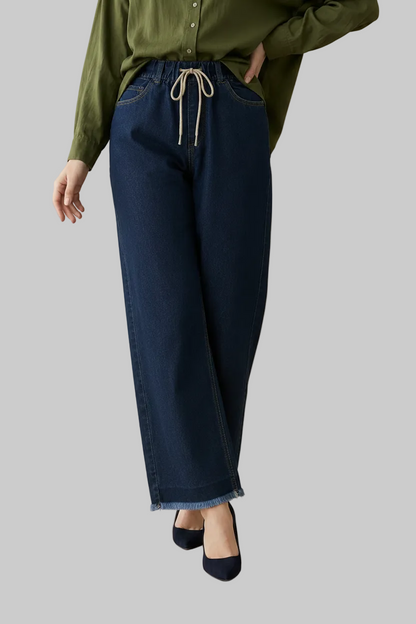 Denim Wide Leg non-stretch jeans
