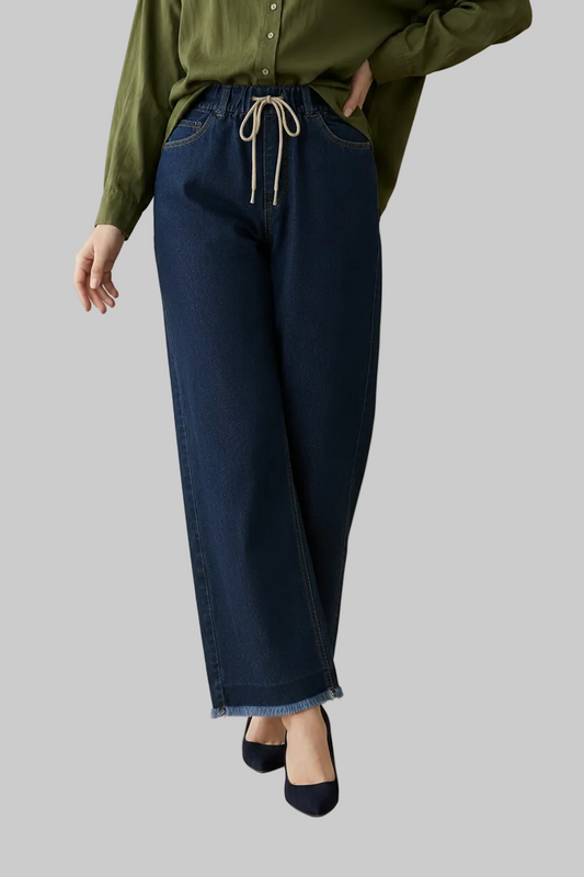 Denim Wide Leg non-stretch jeans