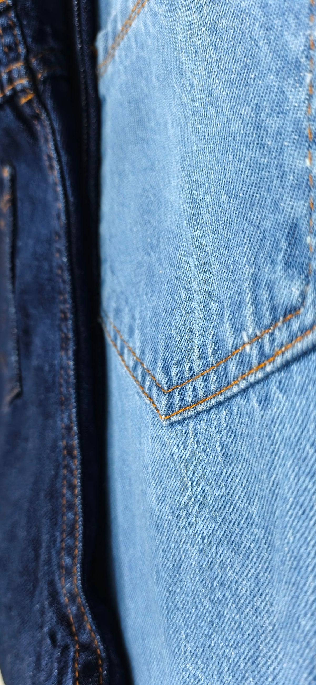 Denim Straight-Leg Jeans