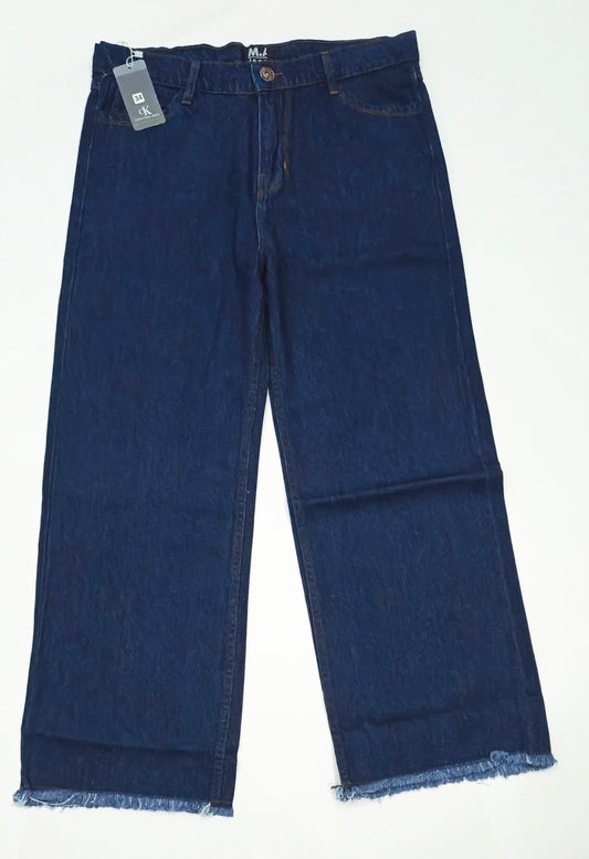 Denim Straight-Leg Jeans