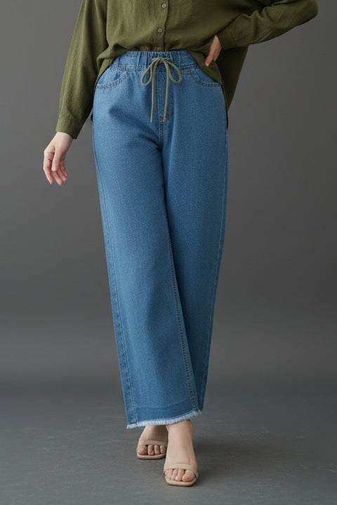 Denim Wide Leg non-stretch jeans