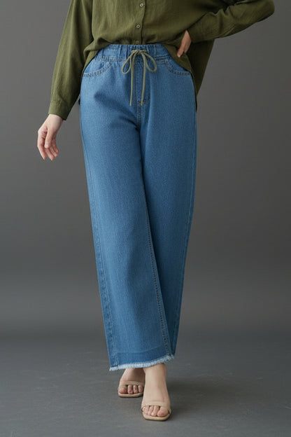 Denim Wide Leg non-stretch jeans