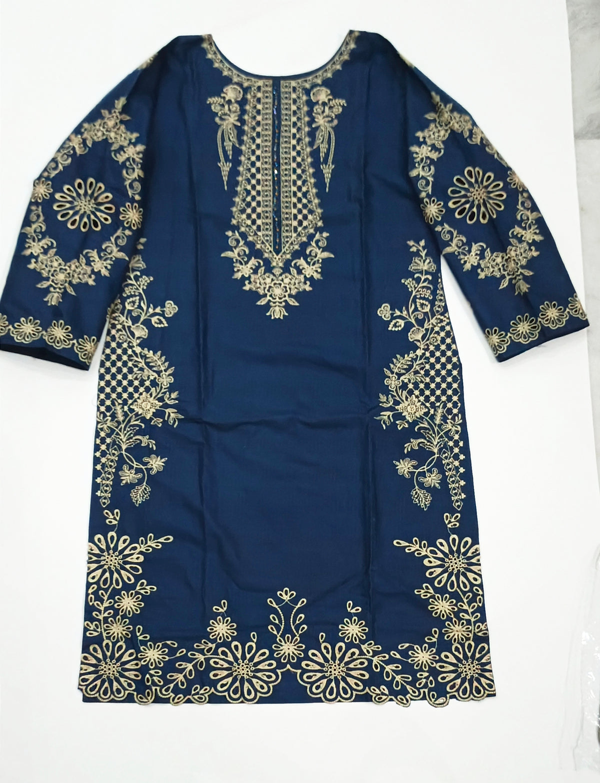 Floral Embroidered Shirt