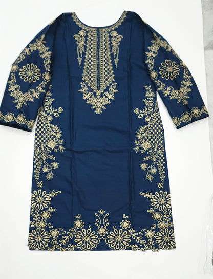 Floral Embroidered Shirt