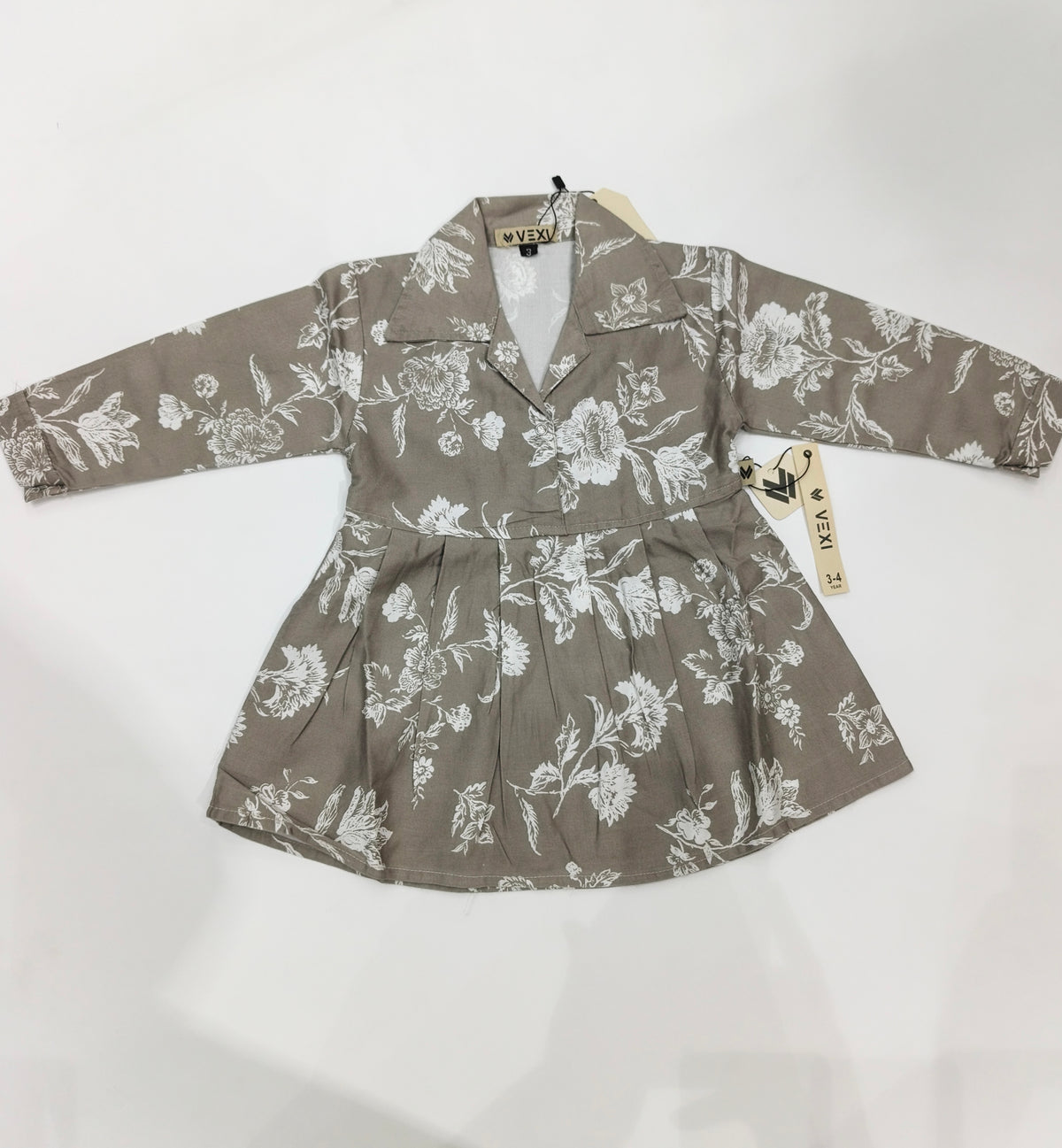 VEXI Girls' Floral Winter Co-ord Set