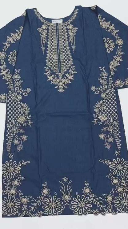 Floral Embroidered Shirt